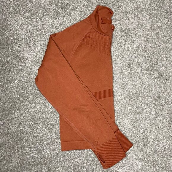 Victoria’ Secret Pink Active 3/4 Zip Pull On Top - Picture 1 of 6